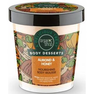 Organic Shop Body Desserts Almond & Honey Kropsmousse med nærende og fugtende effekt 450 ml - 450 ml
