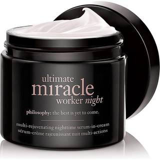 Filosofi Anti -Wrinkle Miracle Worker Line -Corcting Face Moisturizer - Med vitamin C & Hyaluronsyra - förbättrar omedelbart hudens jämnhet och u