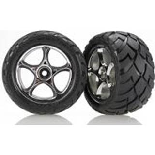 Traxxas 2478R Tires & Wheels 2,2" Anaconda/Tracer Chrome Rear (2)