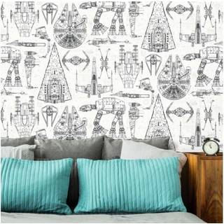 Stars Wars Blueprint Tapetrulle 52,07 x 503 cm