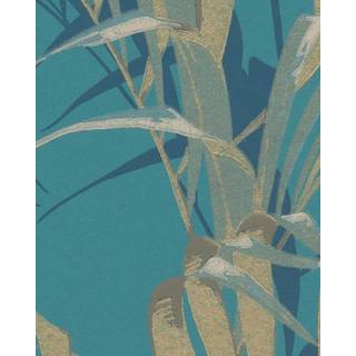Palm House Teal/Gold - 216640