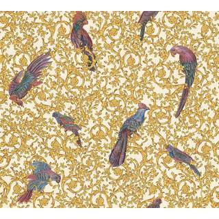 Versace Wallpaper Barocco Birds 37053-2
