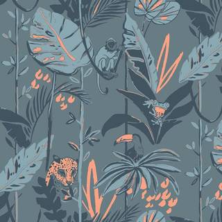 In the Jungle 640512 Rulle: 10,05 m x 53 cm