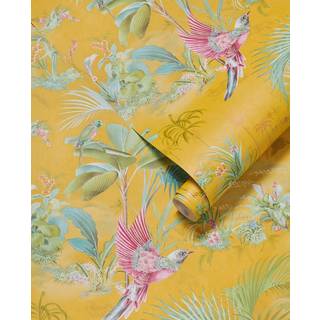 Palm Scene - Yellow