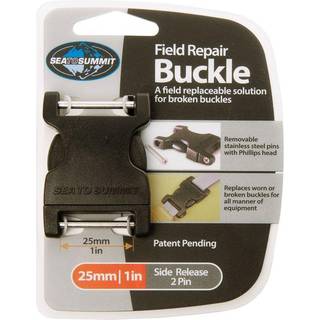 Sea To Summit Buckle 25mm Siderelease 2 Pin  Black, 25mm