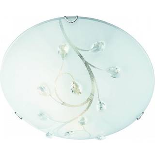 Flush Flower loftlampe af glas, Ø 40 cm