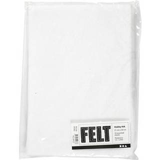 Hobbyfilt A4 Hvid - 10 Ark til Kreative Projekter