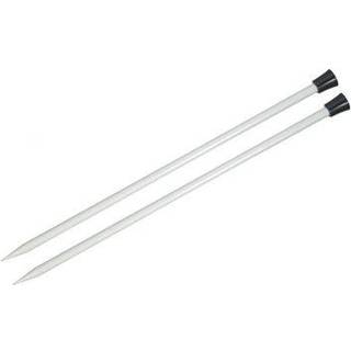 KnitPro Basix Jumperpinde, 35 cm (2.0-6.0 mm) 2.00 mm Gode kvalitets jumperpinde fra KnitPro i aluminium. 35 cm. 1 sæt af 2 pinde. Vælg mellem mange størrelser.