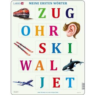 Lær bogstaverne – Puslespil fra Larsen