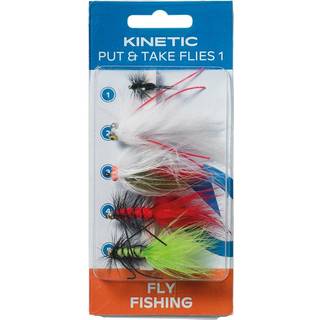 Kinetic put n' take fluesæt 5 stk. (På lager i varehus)