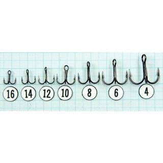 VMC - 9651 BN X-short Shank Treble Trekrog 16 Ribejagtogfikseri.dk