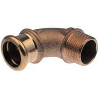 Vsh Fabrieken Vinkel vsh 90° muffe/nippel 15 mm x 12 cu