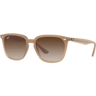 Ray-Ban RB4362 616613 55 Solbriller Mænd Brun - Turtledove Grey - 55mm