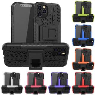 Stødtæt cover med stativ Apple iPhone 12 Pro Max (6.7")  - hvid