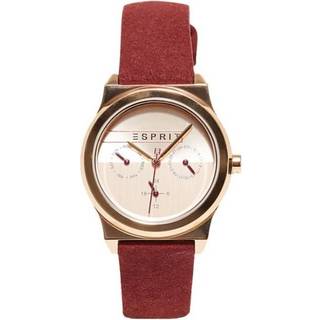 Esprit ES1L077L0035 Rosa guldfarvet/Læder Ø36 mm