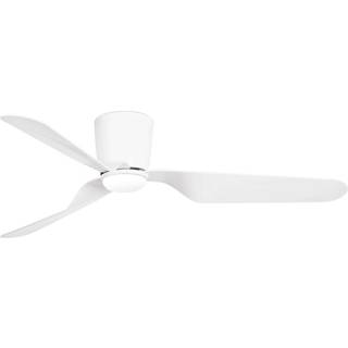 Pemba L loftventilator, LED-lampe, hvid
