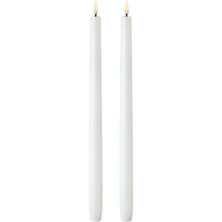 Uyuni - LED Konisk lys - Nordisk hvid - 2-pak - 2,3x35 cm