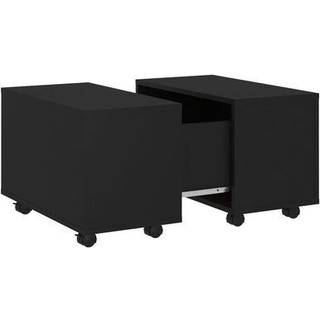 Sofabord 60X60X38 Cm Konstrueret Træ - Betongrå