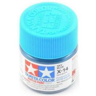 Tamiya - X-14 - Acrylic Mini Sky Blue (Gloss)