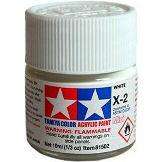 Tamiya Akrylmaling Mini X-2 Hvid 10ml