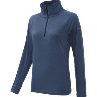Columbia Women's Glacial IV 1/2 Zip Fleecesweatere Damer størrelse L farve blå