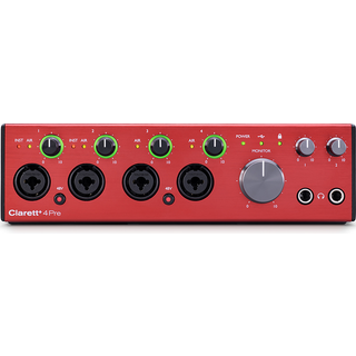 Focusrite Clarett+ 4Pre USB Lydkort