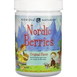 Nordiske Bær Multivitamin, Originalsmag - 200 gummibær
