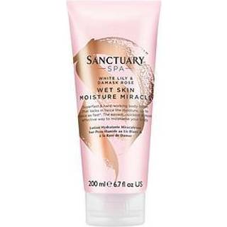 Sanctuary Spa White Lily Damask Rose Wet Skin Moisture Miracle 200 ml