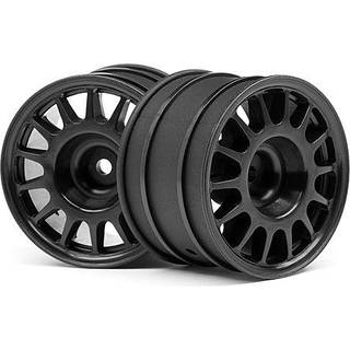 HPI - HP107970 - Wr8 Rally Off-Road Wheel Black (48X33Mm/2Pcs)