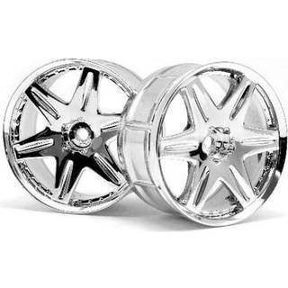 HPI - HP3344 - Lp32 Wheel Work Ls406 Chrome (2Pcs)
