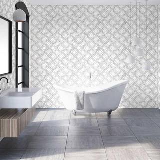 Contour Wallpaper Marble Marquetry 103856