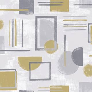 Nordic Geo Grey/Ochre - 91331