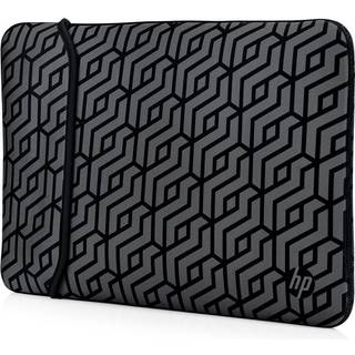 HP Neoprene Reversible Sleeve 14". Praktisk vendbart design. Sort/grå
