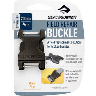Sea To Summit Field Repair Buckle Side Release 15mm 2 pin Black, OneSize