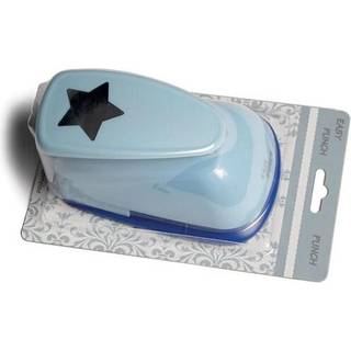 Easy punch blå stjerne