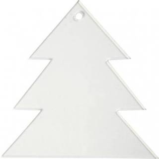 Akrylophæng til Jul - 5 stk. i 8 cm designs
