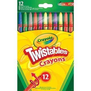Crayola Twistables Farveblyanter - 12 stk