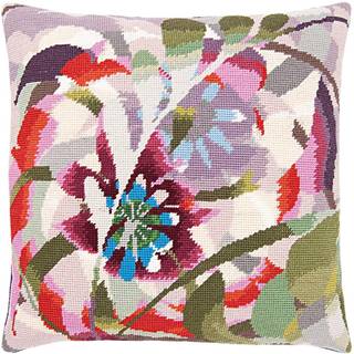 Gobelin Kissen Passionsblume 40x40cm zum Sticken
