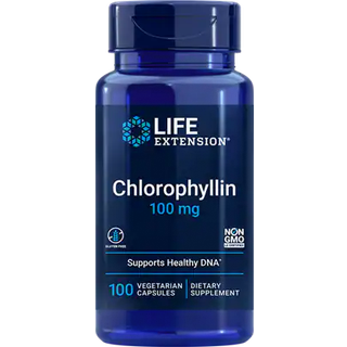 Chlorophyllin, 100mg - 100 kapsler