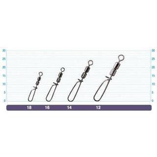 Sinker Hook W Crane Swivel