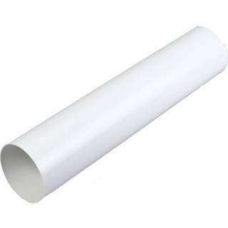 Duka Ventilationsrør Ø125 x 500 mm, hvid