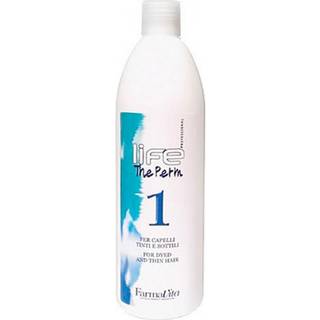 Farmavita professional life the perm 1 permanent for dyed and thin hair 500ml