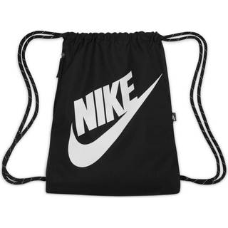 Nike Heritage-taske med snoretræk (13 L) - sort - EINHEITSGRÖSSE