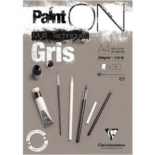 Paint ON - Gris - 30 ark. A4 - 30 ark