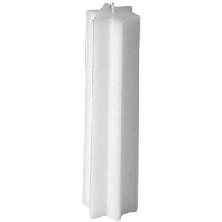 Seks-stjernet lysstøbeform i slagfast plast, 220x55 mm