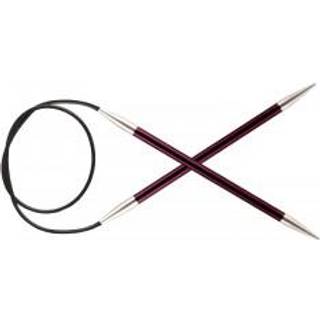 KnitPro ZING rundpind 40 cm (2.0-8.00mm) 6.00 mm Indhold:1 fast rundpind Materiale:Aluminium Type: Fast rundpind Størrelser:2.00-8.00 mm.