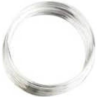 Forsølvet Memory Wire 6 cm - 0,8 mm til Smykkedesign