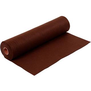 Brun Hobbyfilt 45 cm x 5 m - 1,5 mm Tykkelse