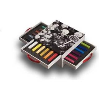 Blue Box 3 Drawers 18 Colour Crayon