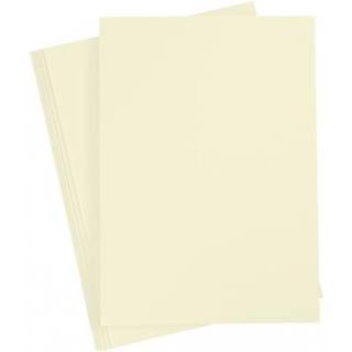 Pastelgul A4 Karton 210g - 10 ark til kreative projekter